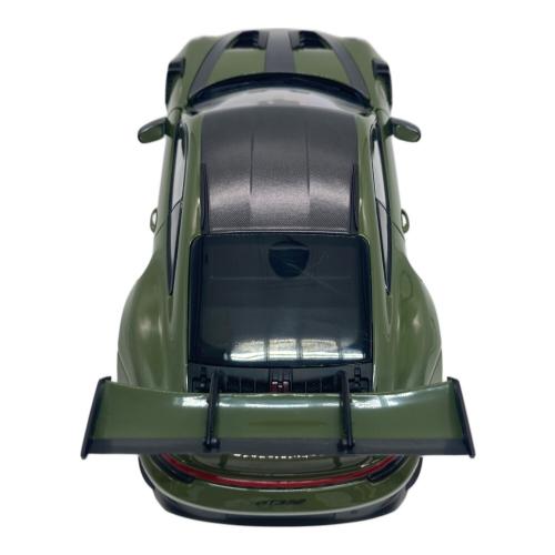 MINICHAMPS (ミニチャンプス) 1/18 ポルシェ 911 (992) GT3RS 2024 ナトーオリーブ/ブラックホイール モデルカー 箱ヤブレ有