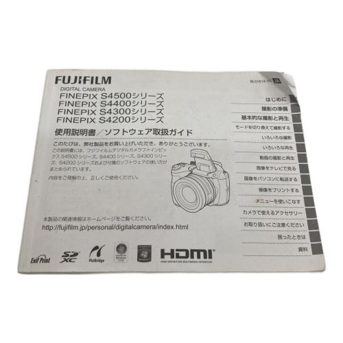 FUJIFILM (フジフィルム) デジタルカメラ FinePix S4500 動作不良：電源が付かない