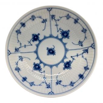 ROYAL COPENHAGEN (ロイヤル・コペンハーゲン) ケーキディッシュ 18ｃｍ ブルーフルーテッド・プレイン