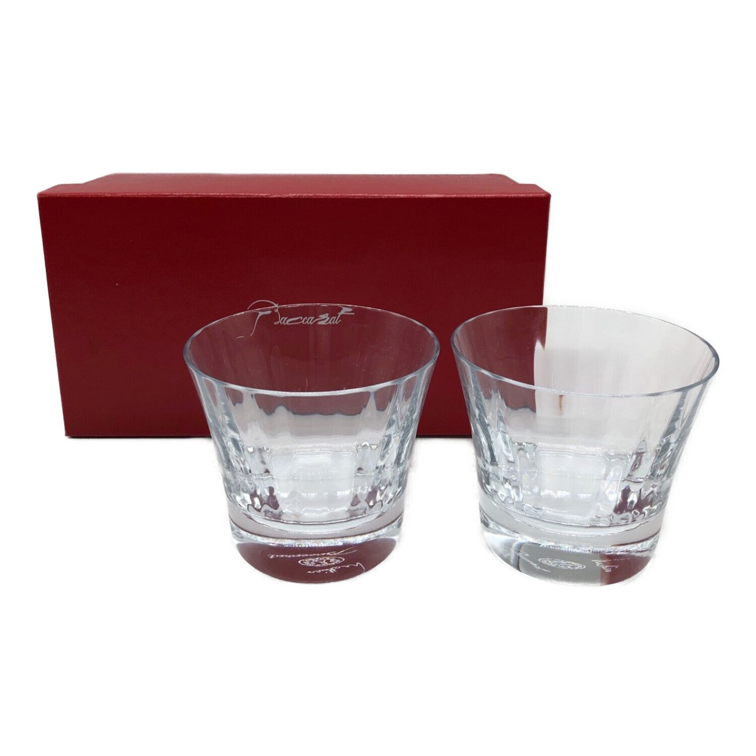 Baccarat MILLE NUITS バカラ ロックグラス　ペア　新品未使用