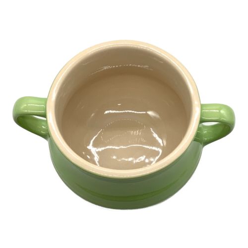 LE CREUSET (ルクルーゼ) パウダーポット グリーン 単品｜トレファクONLINE