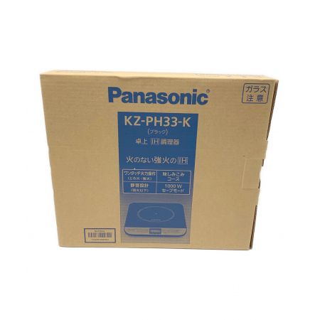 Panasonic (パナソニック) IH調理器 KZ-PH33-K