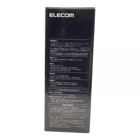 ELECOM (エレコム) 外付ケハードディスク ELD-XED040UBK
