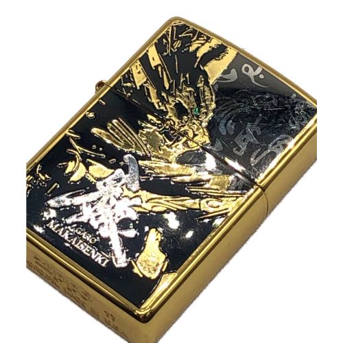 zippo 魔戒閃騎 牙狼 ゴールド ガロ柄 MAKAI SENKI GARO GOLD 2013年製