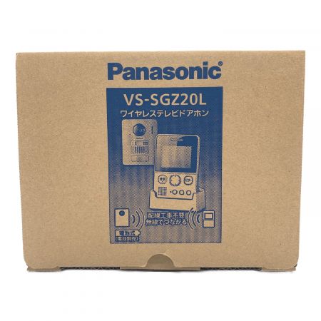 Panasonic (パナソニック) ワイヤレステレビドアホン VS-SGZ20L
