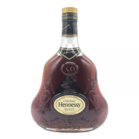 ヘネシー (Hennessy) コニャック 金キャップ 700ml XO クリアボトル 未開封