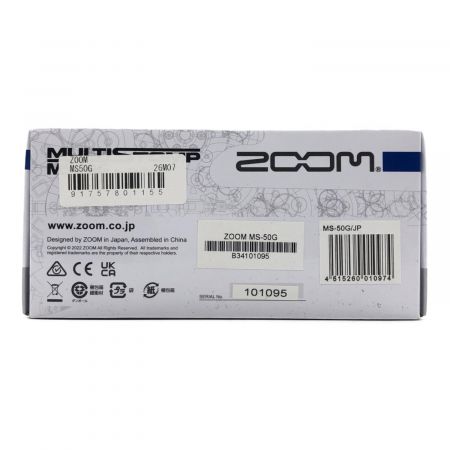 ZOOM (ズーム) マルチエフェクター 電源コード欠品 MS-50G 動作確認済み