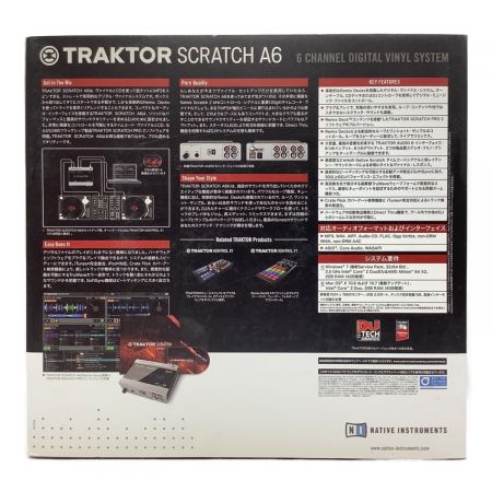 TRAKTOR (ネイティブインストゥルメンツ) オーディオインターフェース SCRATCH A6
