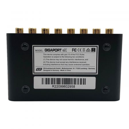 GIGAPORT eX USBオーディオインターフェイス イーエスアイ USB3.1 Type-C接続 24bit/192kHz対応 R22099602958