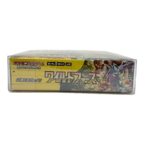 スカーレット＆バイオレット ポケモンカード ワイルドフォースBOX