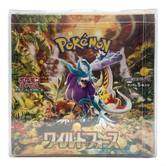 スカーレット＆バイオレット ポケモンカード ワイルドフォースBOX