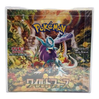 スカーレット＆バイオレット ポケモンカード ワイルドフォースBOX