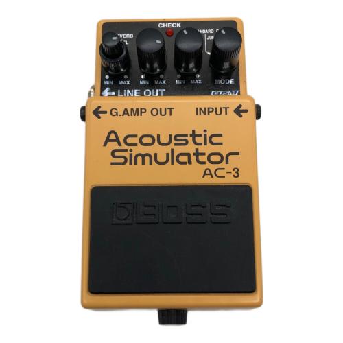 BOSS (ボス) アコースティックシュミレーター AC-3