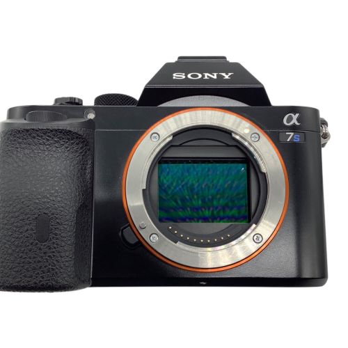 SONY (ソニー) デジタル一眼カメラ(ボディ) α7s α7S ILCE-7S 1220万画素 フルサイズ 専用電池 SDXCカード対応 ISO100～102400 1/8000～30秒 4905524983272