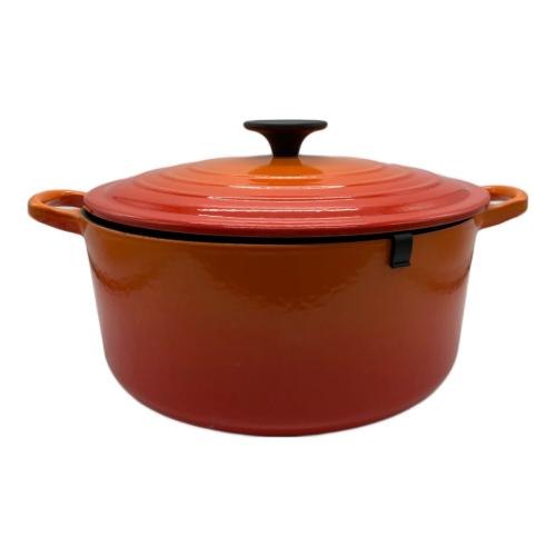 LE CREUSET (ルクルーゼ) ココットロンド 3.3L 22cm レッド