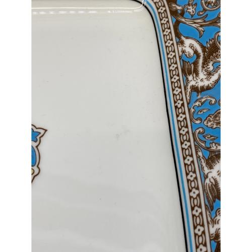 Wedgwood (ウェッジウッド) スクエアプレート フロレンティーン・ターコイズ