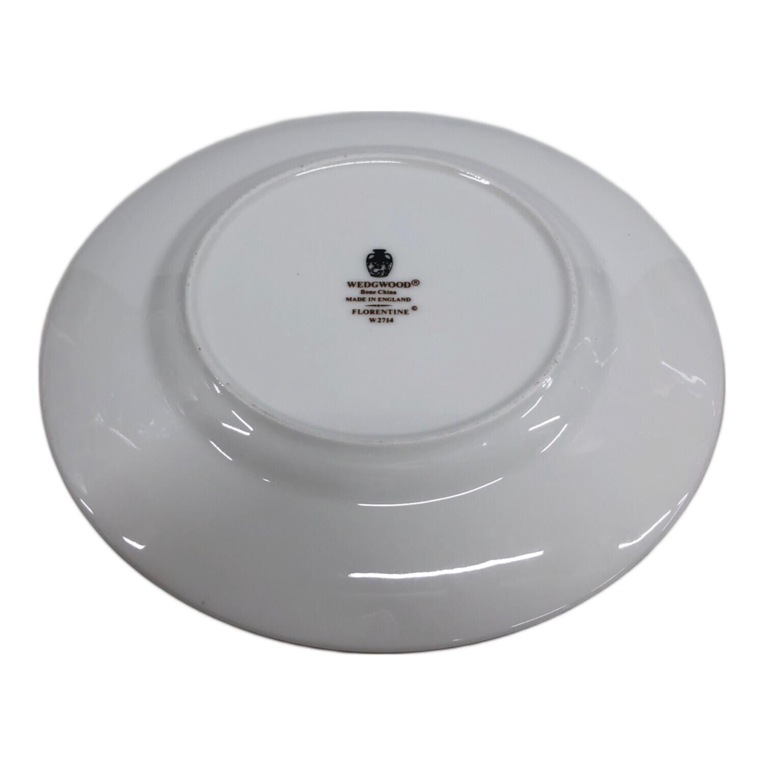 未使用ウェッジウッド フロレンティーン　ターコイズ　17.5cmケーキプレート Wedgwood (ウェッジウッド) プレート 17.5cm フロレンティーン