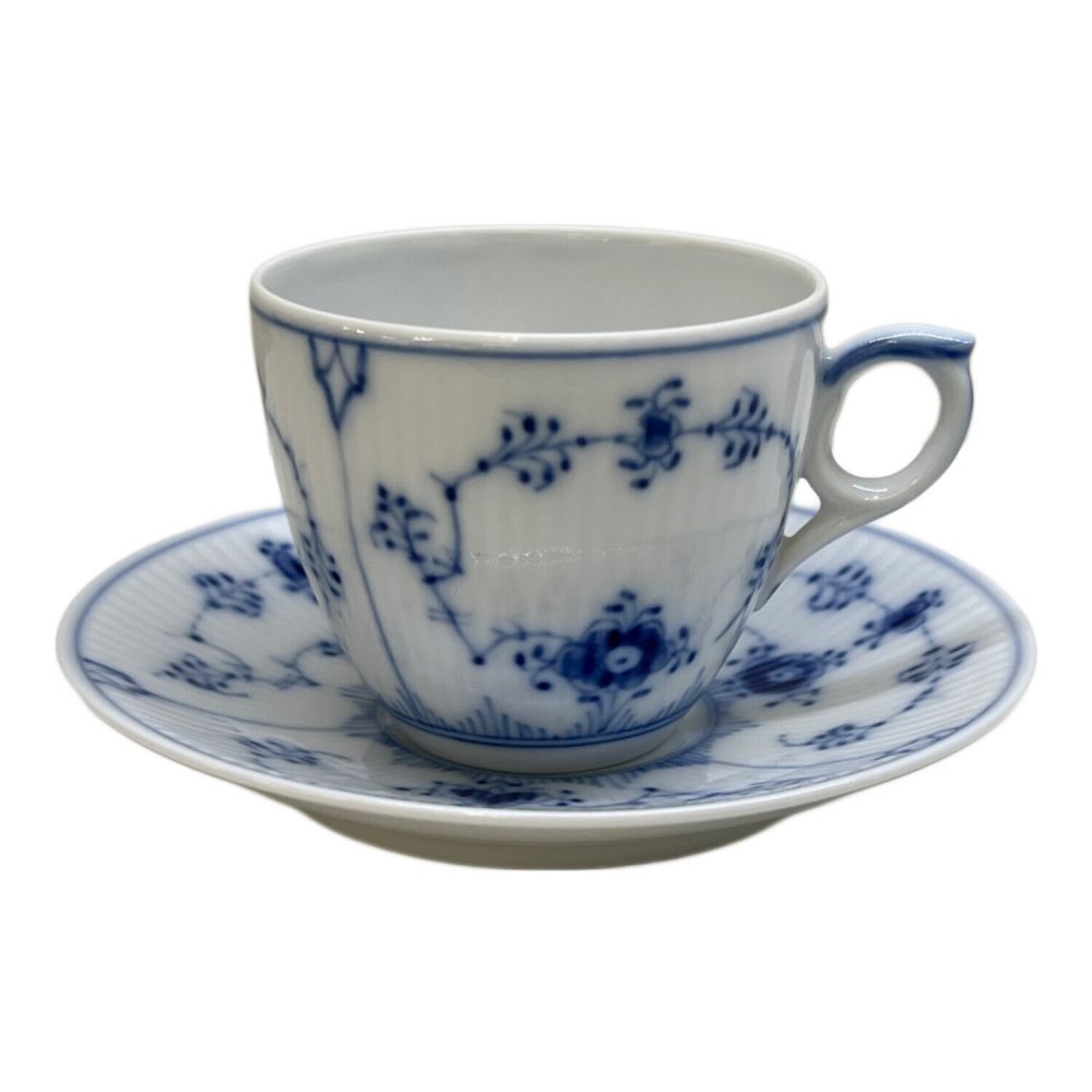 【約100年前の極美品　オールドコペン】カップアンドソーサー　ブルーブルーテッド ROYAL COPENHAGEN (ロイヤル・コペンハーゲン) カップ&ソーサー