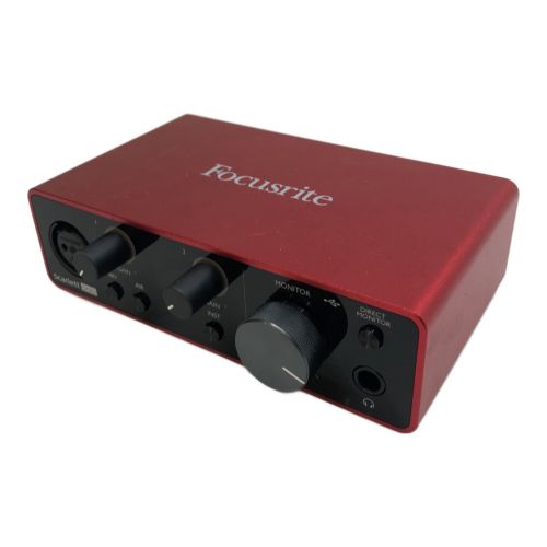 Focusrite (フォーカスライト) オーディオインターフェイス 通電確認のみ -