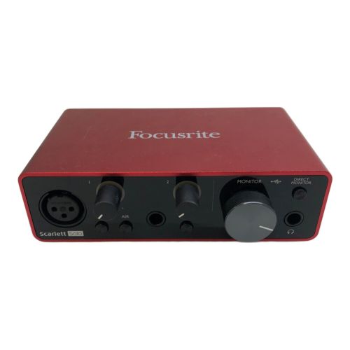 Focusrite (フォーカスライト) オーディオインターフェイス 通電確認のみ -