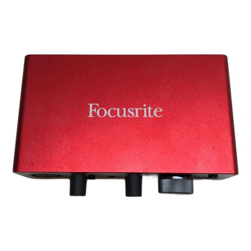 Focusrite (フォーカスライト) オーディオインターフェイス 通電確認のみ -