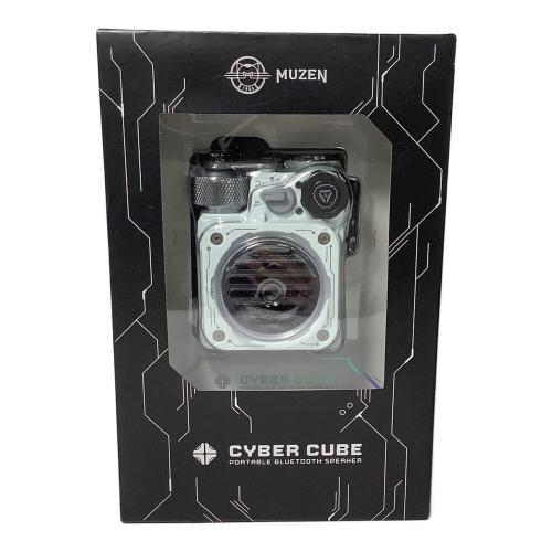 Muzen (ミューゼン) Bluetooth対応スピーカー CYBER CUBE 一部破損あり MW-PVXLI