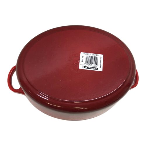 LE CREUSET (ルクルーゼ) ココットオーバル 25cm レッド