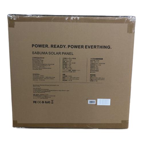 SABMA (サブマ) ソーラーパネル SSP-110 110W
