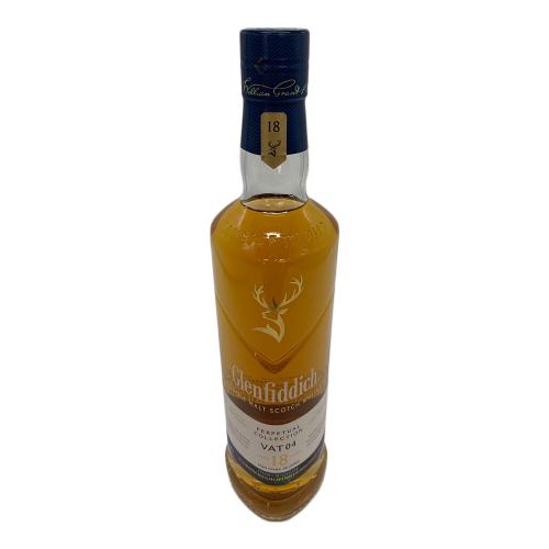 Glenfiddich (グレンフィディック) スコッチウィスキー 700ml 箱付 VAT04 AGED 18 YEARS　未開封