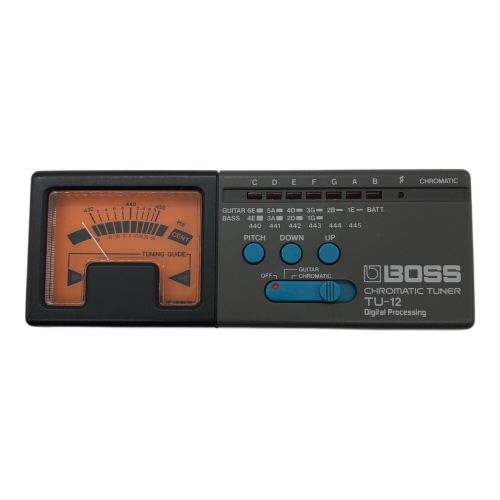 BOSS (ボス) ギターチューナー TU-12 CHIROMATIC TUNER PP12604