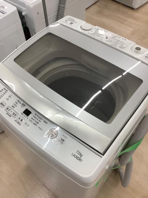 AQUA (アクア) 全自動洗濯機 ※溶け跡有 7.0kg AQW-GP70GJ 2019年製 クリーニング済 50Hz／60Hz