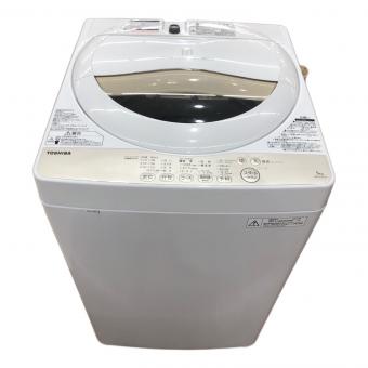 TOSHIBA (トウシバ) 全自動洗濯機 ※キズ有 5.0kg AW-5G3 2015年製 クリーニング済 50Hz／60Hz