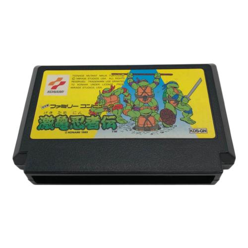 ファミコン用ソフト 動作未確認 激亀忍者伝 -