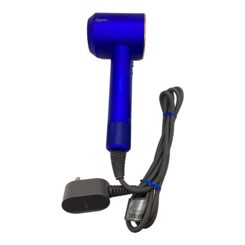 dyson (ダイソン) ヘアードライヤー ブルー×ゴールド キズ有 HD01 2017年製 動作確認済み