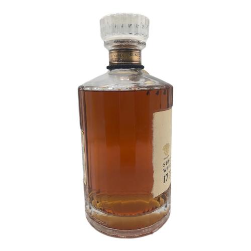 響 (サントリー（SUNTORY）) ジャパニーズウィスキー 目減り小有 700ml 17年 未開封