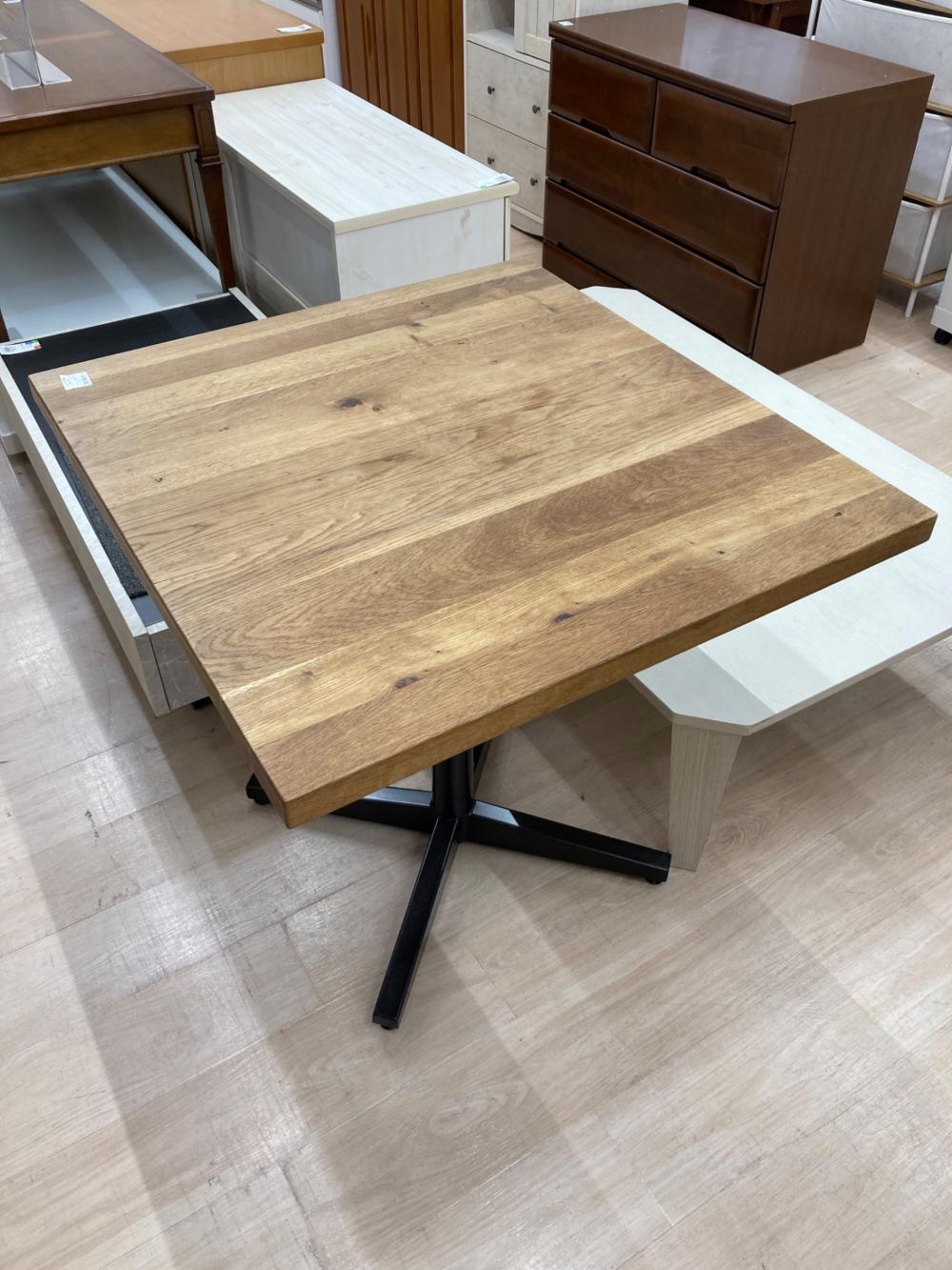 展示品　クラッシュゲート　オーク材　カウンターテーブル　キッチン　カフェ 展示品 クラッシュゲート オーク材 カウンターテーブル キッチン