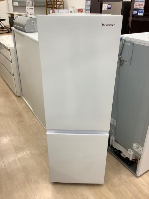 Hisense (ハイセンス) 2ドア冷蔵庫 ※キズ・ヘコミ有 HR-D1701W 2022年製 175L クリーニング済