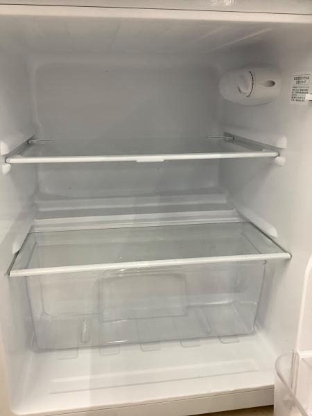 Haier (ハイアール) 2ドア冷蔵庫 ※内部サイド上下割れ有 BR-85A 2020年