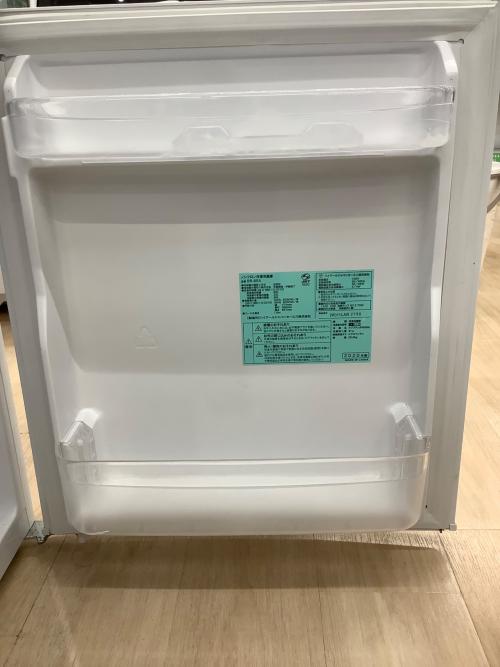 Haier (ハイアール) 2ドア冷蔵庫 ※内部サイド上下割れ有 BR-85A 2020年