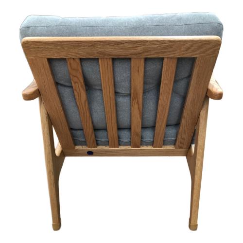 マルニ60+ 1人掛けソファー グレー オークフレーム 133 ファブリック