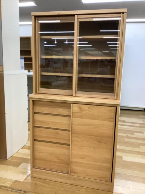 食器棚 95 ナチュラル