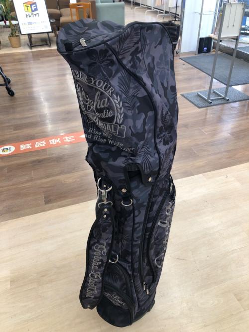 GOTCHA GOLF キャディバッグ グレー×ブラック