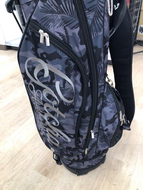 GOTCHA GOLF キャディバッグ グレー×ブラック