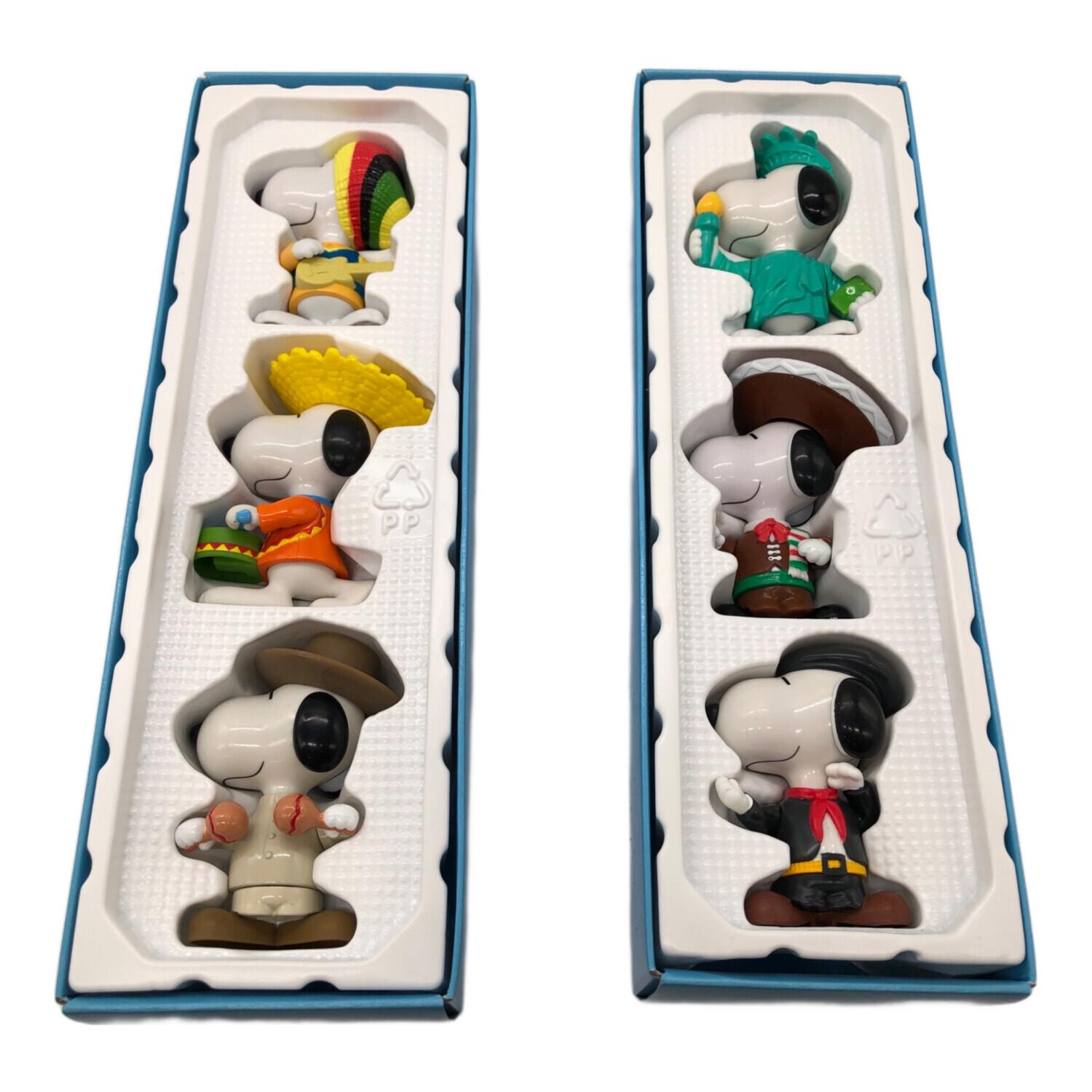 マクドナルド限定 スヌーピー ワールドツアー2 フィギュアセット