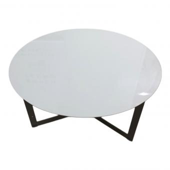 Pamouna (パモウナ) ローテーブル ホワイト 159 円形天板