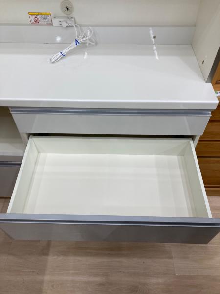 ★リユースのサカイ横浜南店★YM1901 パモウナ レンジボード ホワイト W120×D50×H204 クリーニング済み Pamouna (パモウナ) レンジボード ホワイト｜トレファクONLINE