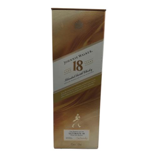 ジョニーウォーカー (Johnnie Walker) スコッチウィスキー 700ml 箱付 18年 未開封 スコットランド
