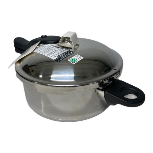 アサヒ軽金属 (アサヒケイキンゾク) ０活力鍋 2.5L PSCマーク(圧力鍋)有