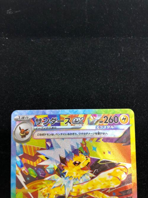 サンダースEX 209/187 SAR　ポケモンカード