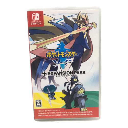 Nintendo Switch用ソフト ポケットモンスター ソード ＋ エキスパンションパス/Switch/HACPALZAD/A 全年齢対象 CERO A (全年齢対象)